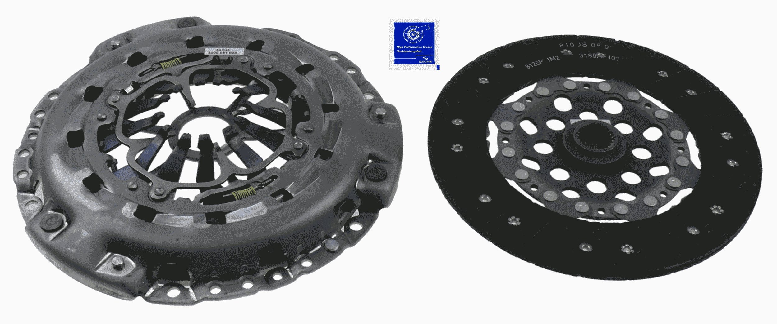 Koppelingsset Sachs 3000 951 823