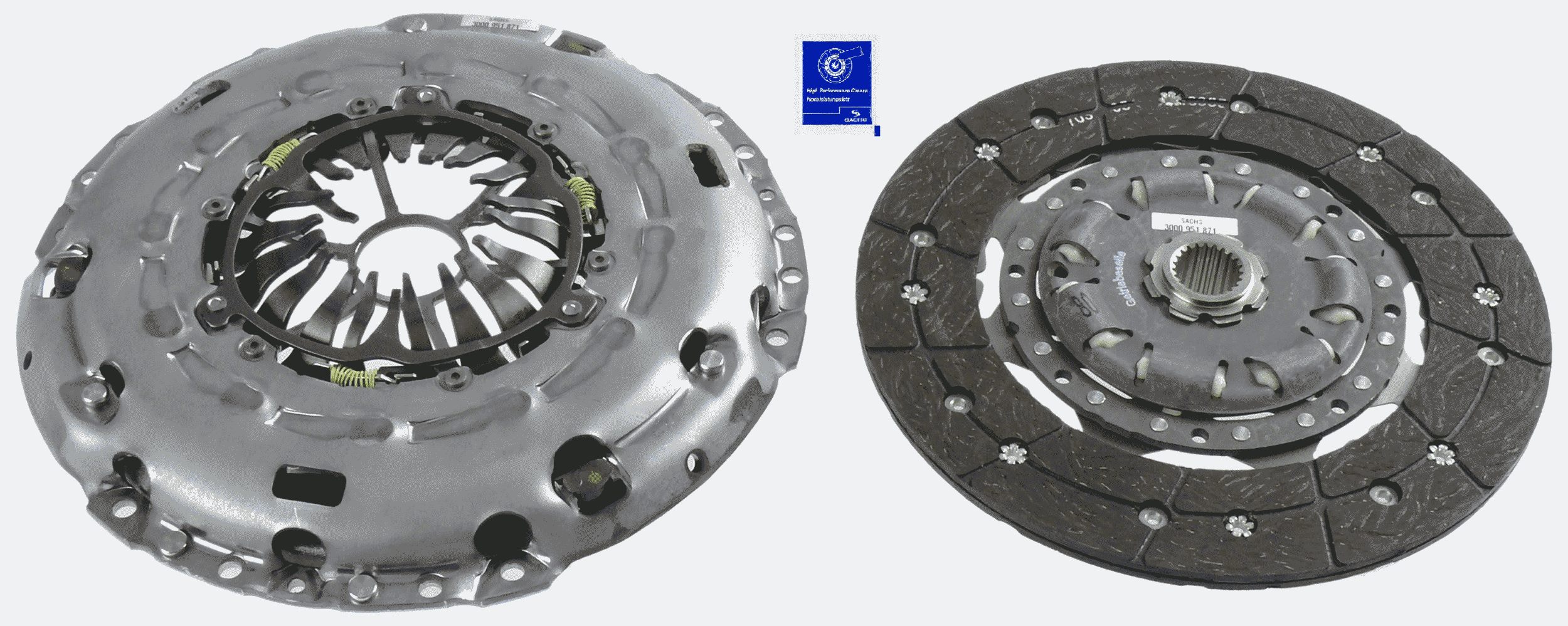 Koppelingsset Sachs 3000 951 871