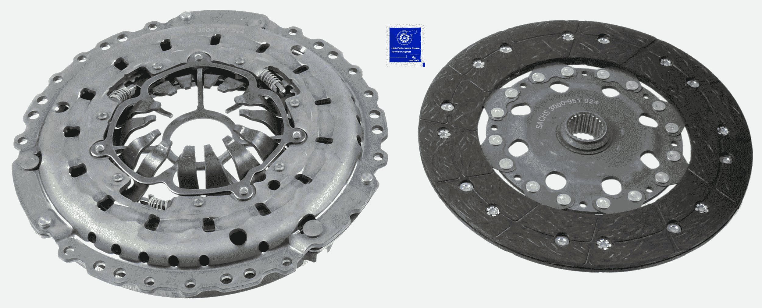 Koppelingsset Sachs 3000 951 924