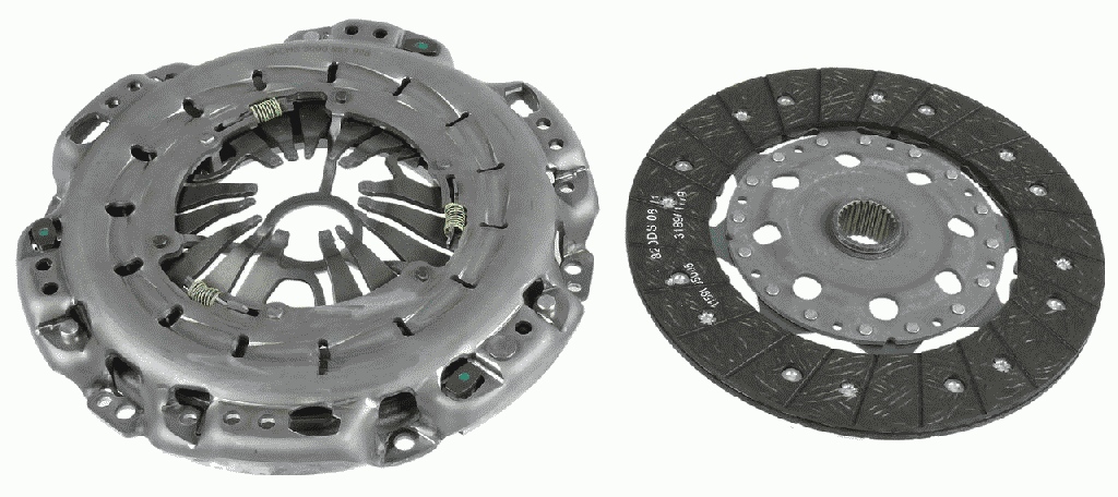 Koppelingsset Sachs 3000 951 998