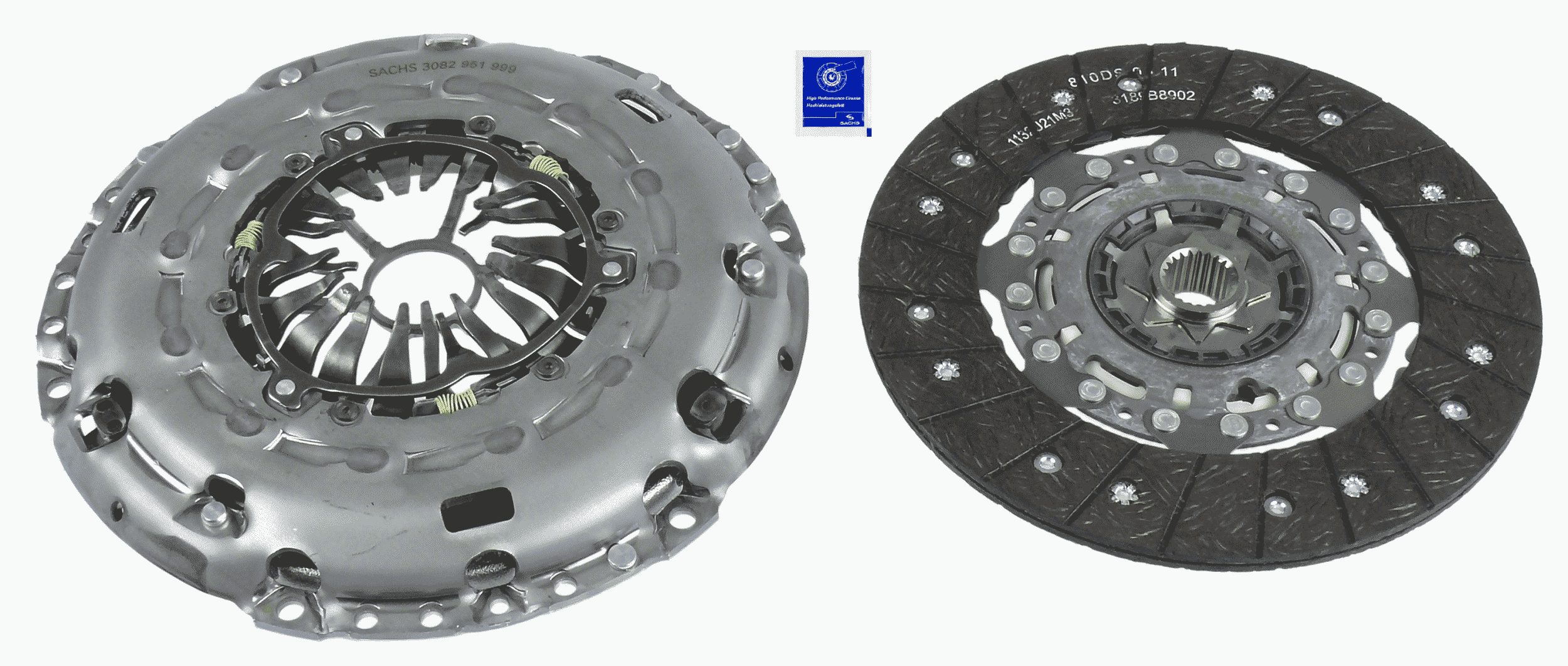 Koppelingsset Sachs 3000 951 999