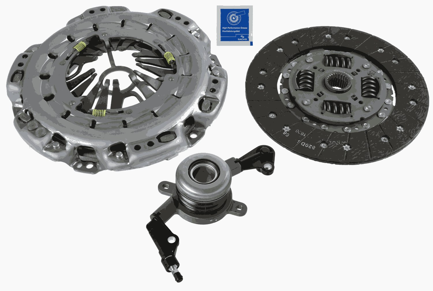 Koppelingsset Sachs 3000 990 166