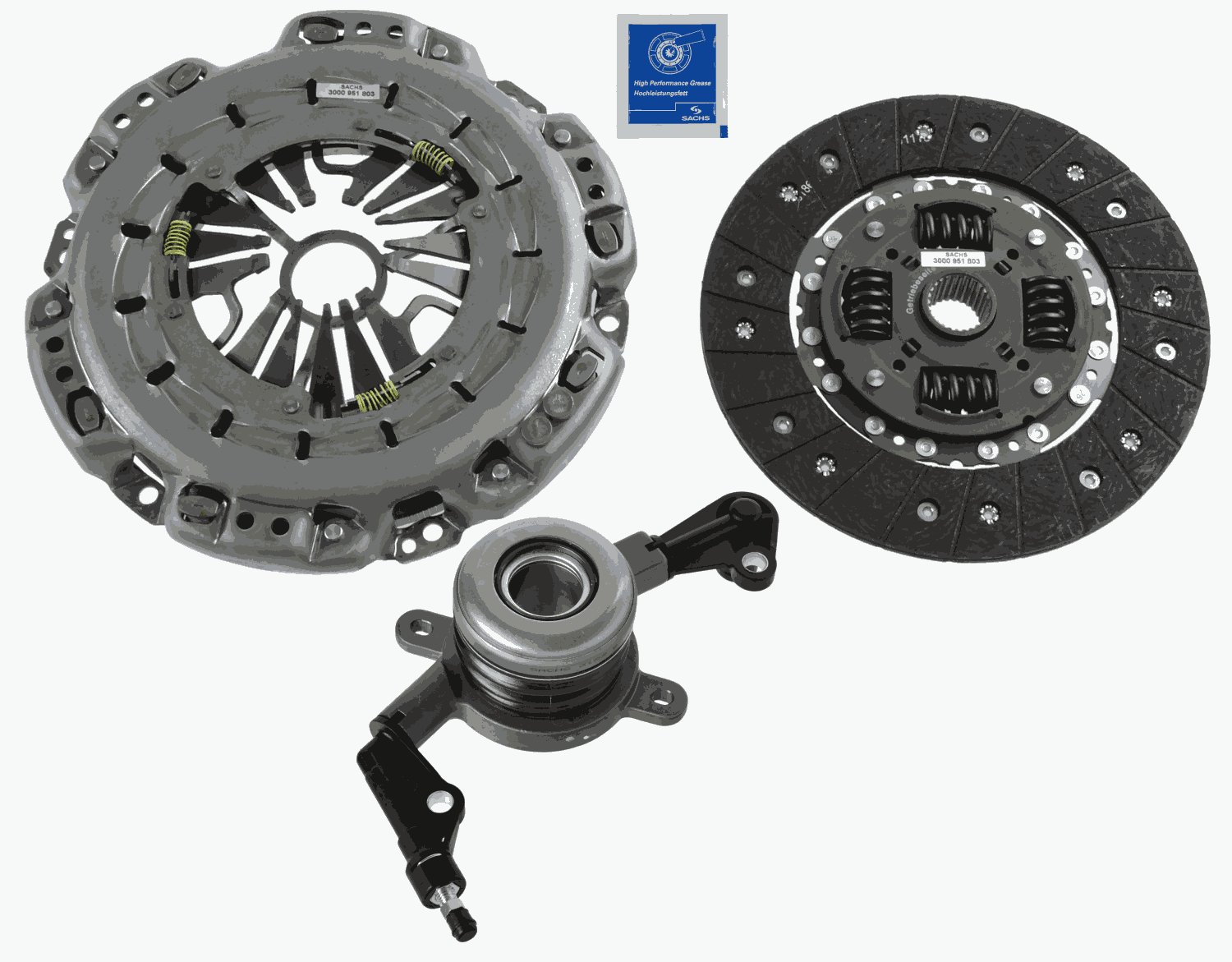 Koppelingsset Sachs 3000 990 168