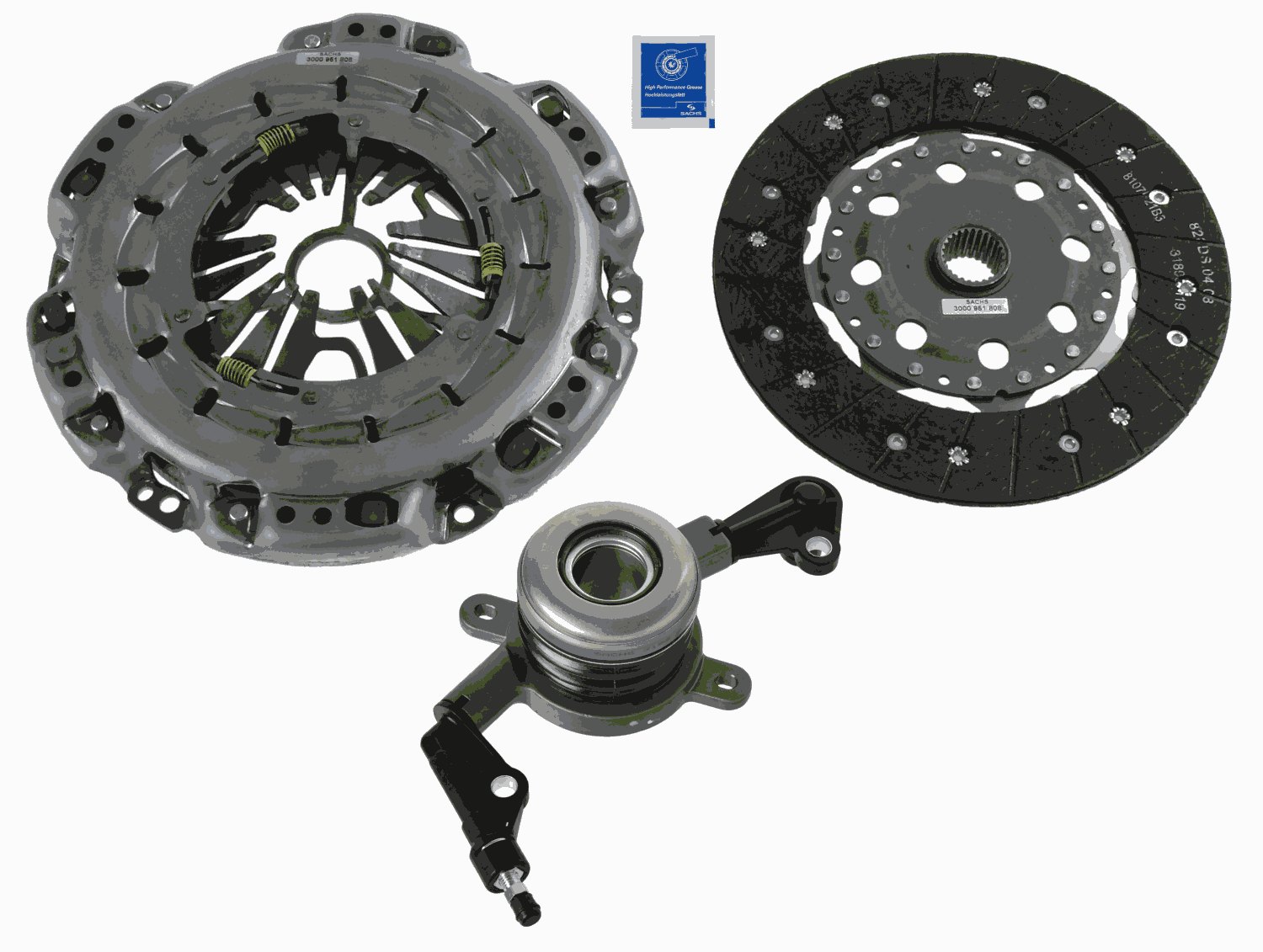 Koppelingsset Sachs 3000 990 173