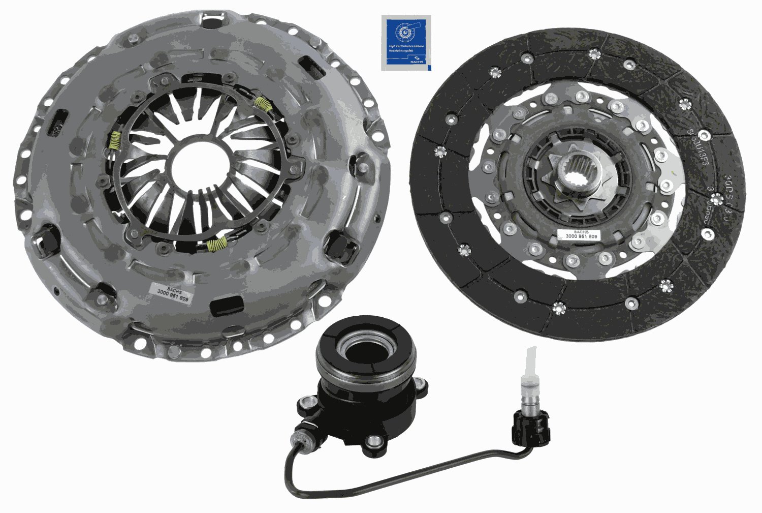 Koppelingsset Sachs 3000 990 174