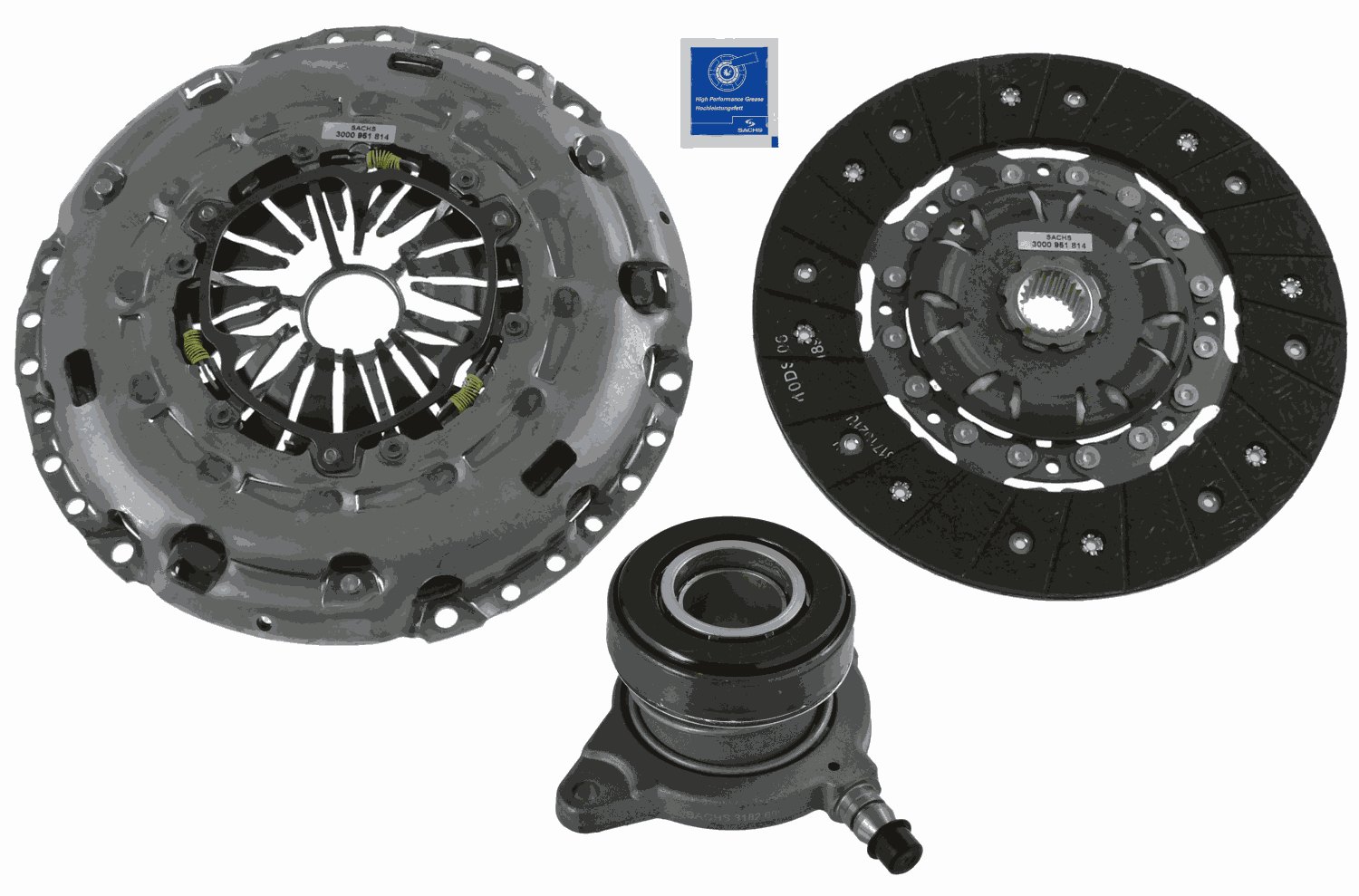 Koppelingsset Sachs 3000 990 183