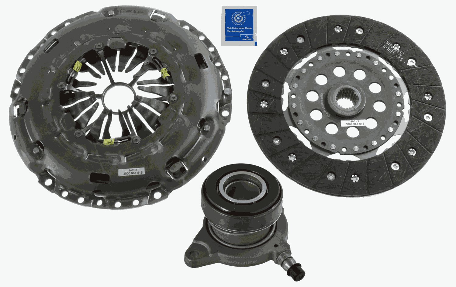 Koppelingsset Sachs 3000 990 184