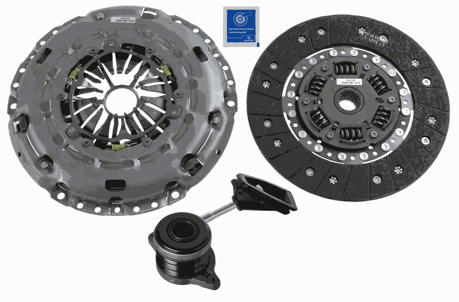 Koppelingsset Sachs 3000 990 187