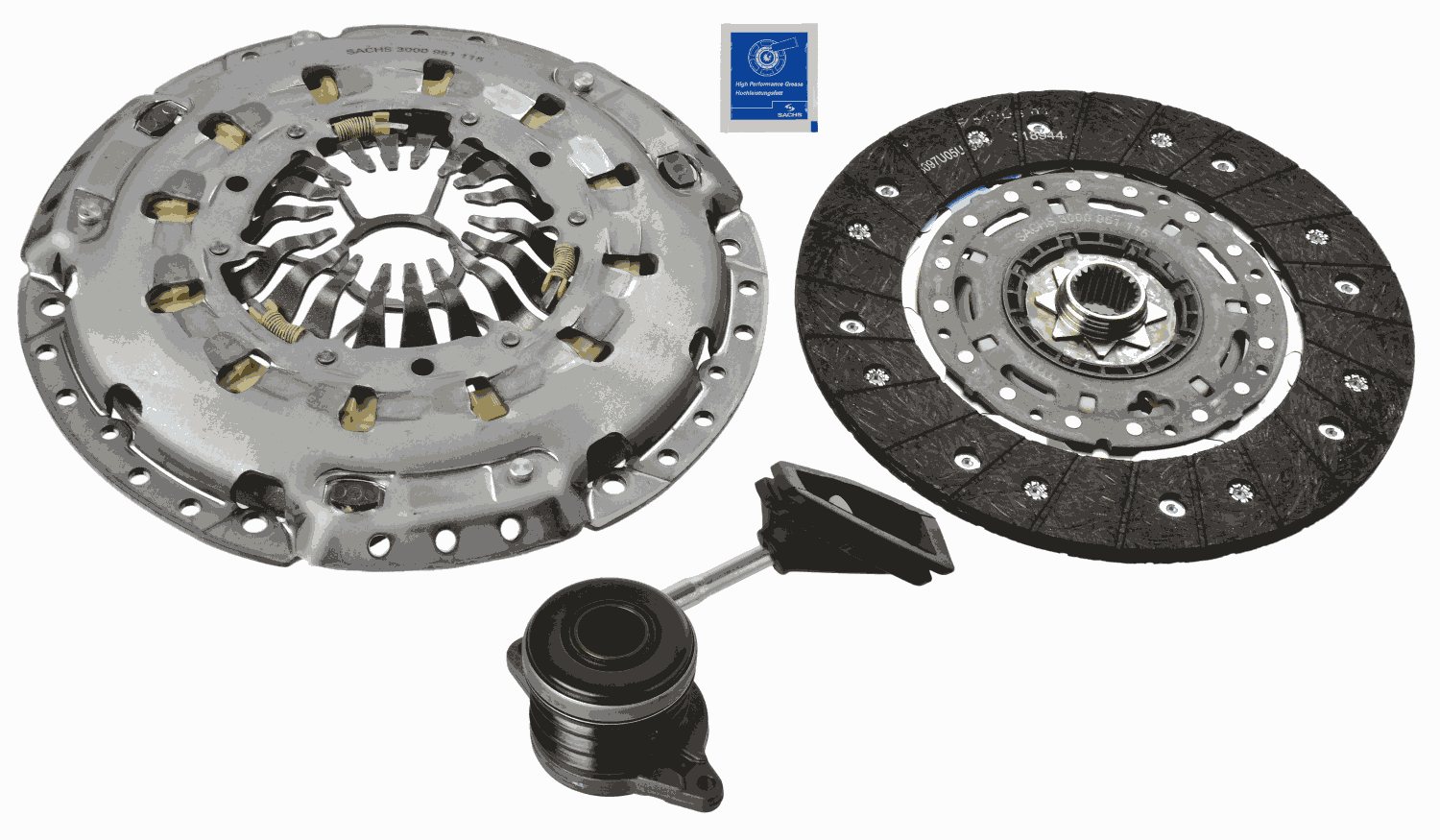 Koppelingsset Sachs 3000 990 190