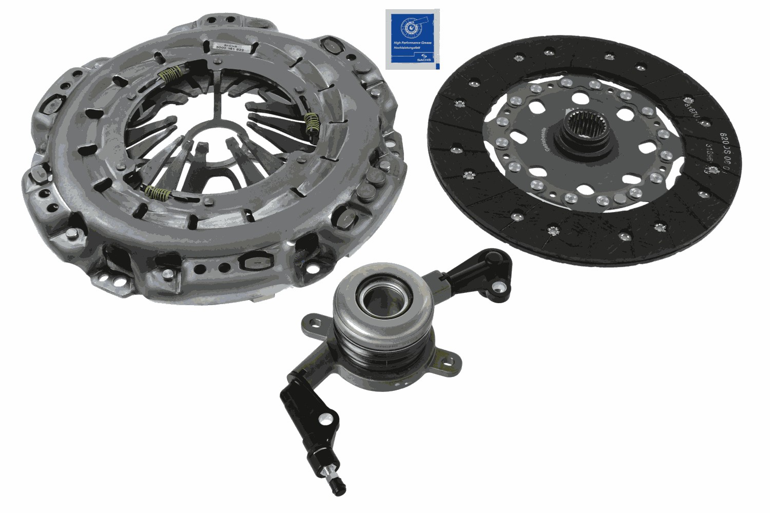 Koppelingsset Sachs 3000 990 193