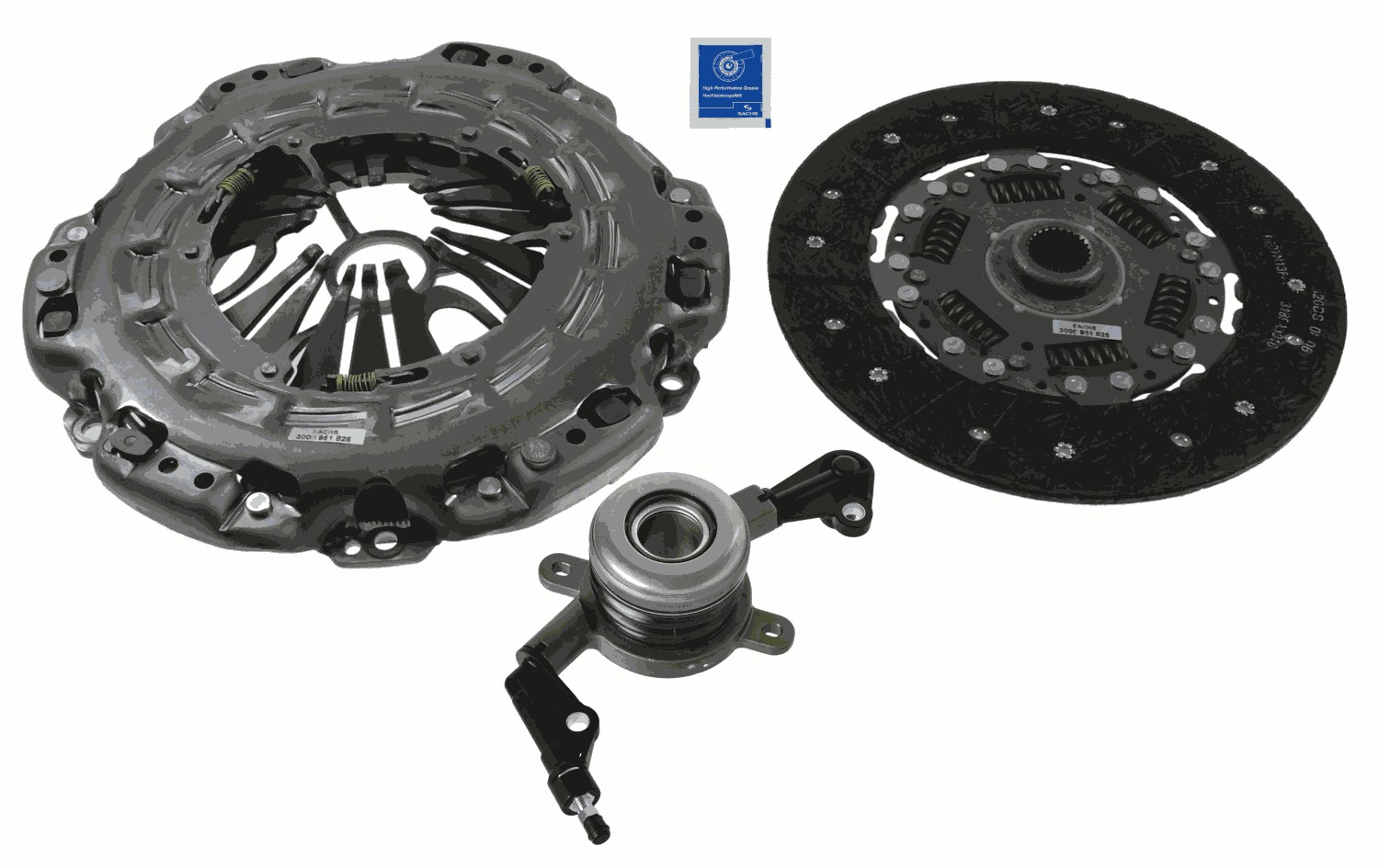 Koppelingsset Sachs 3000 990 196