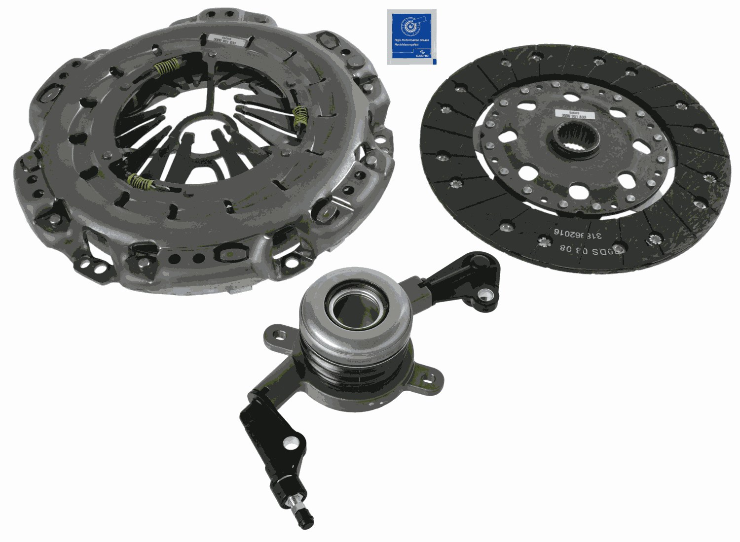 Koppelingsset Sachs 3000 990 202