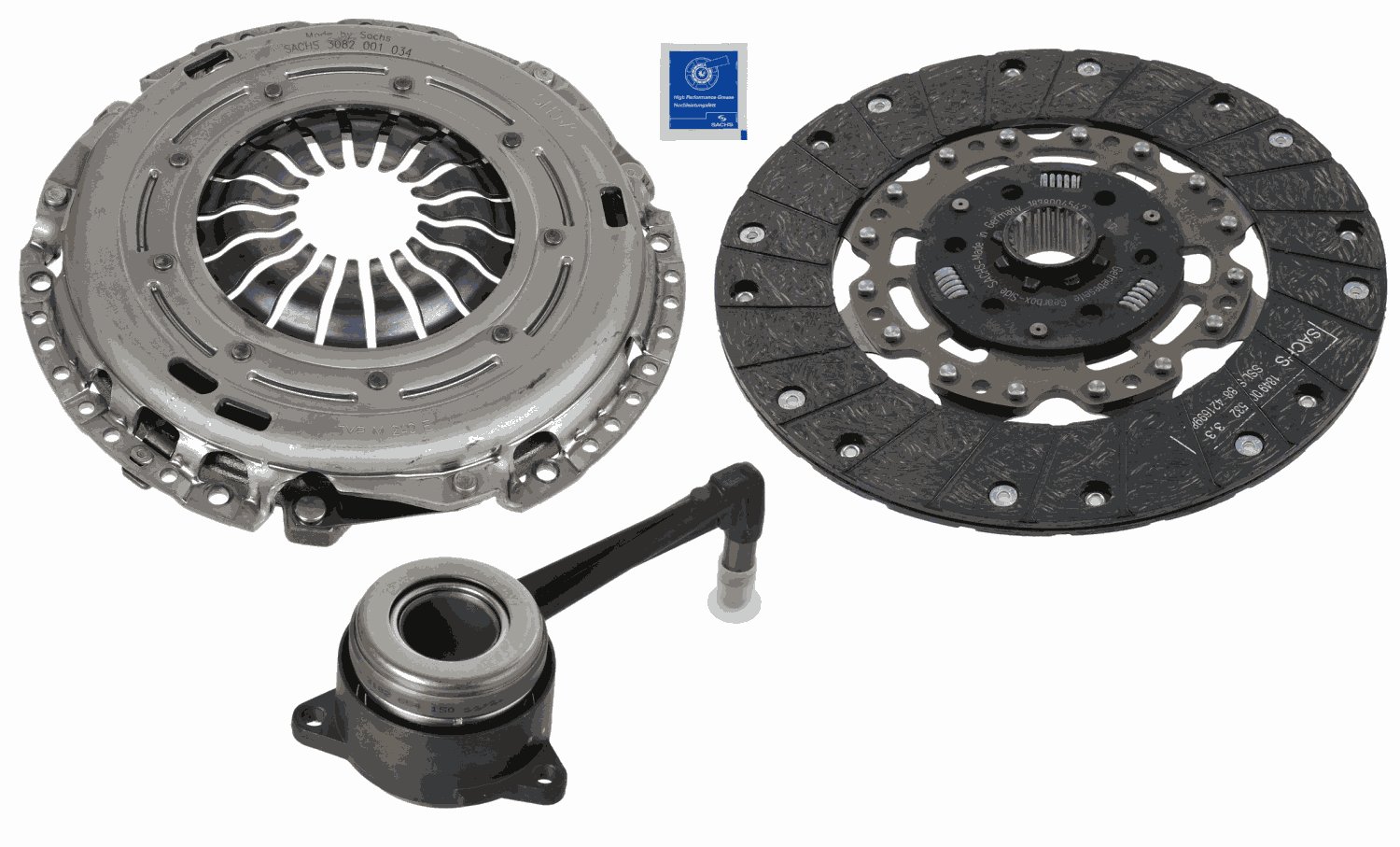 Koppelingsset Sachs 3000 990 210