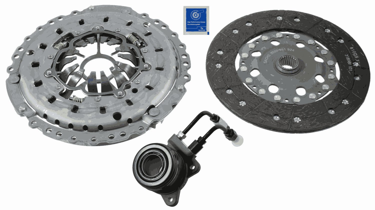 Koppelingsset Sachs 3000 990 227