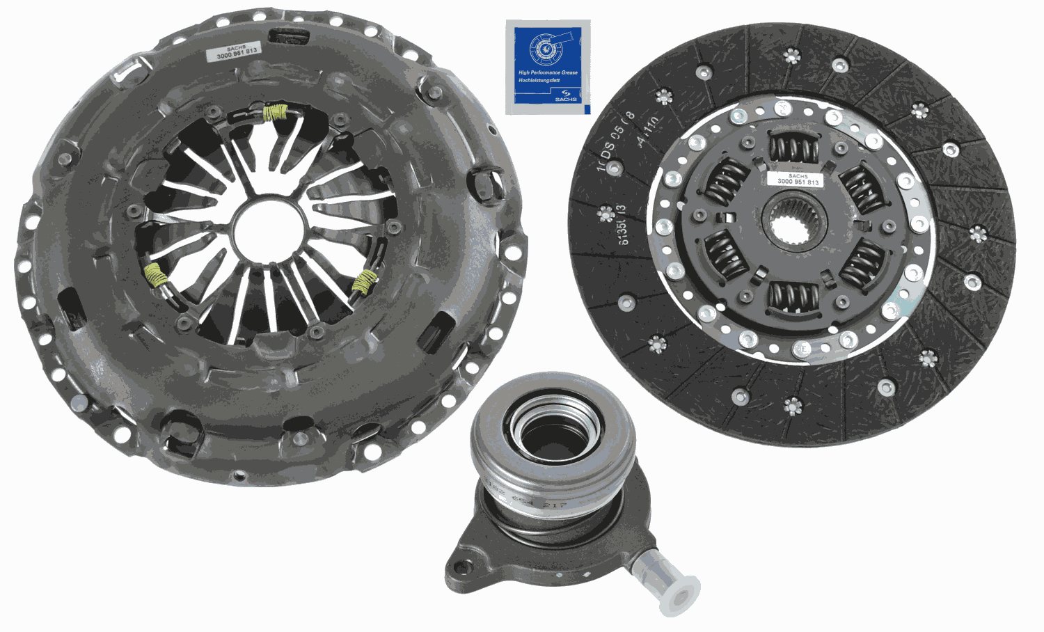 Koppelingsset Sachs 3000 990 242