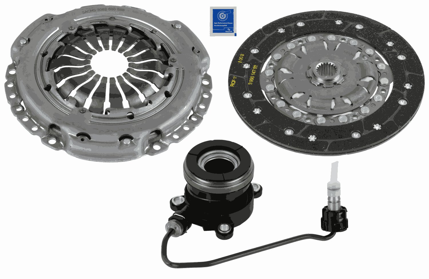 Koppelingsset Sachs 3000 990 319
