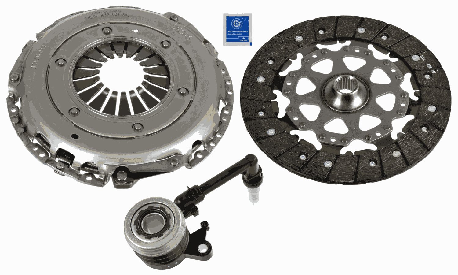 Koppelingsset Sachs 3000 990 385