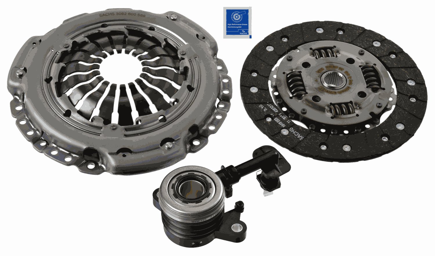 Koppelingsset Sachs 3000 990 386