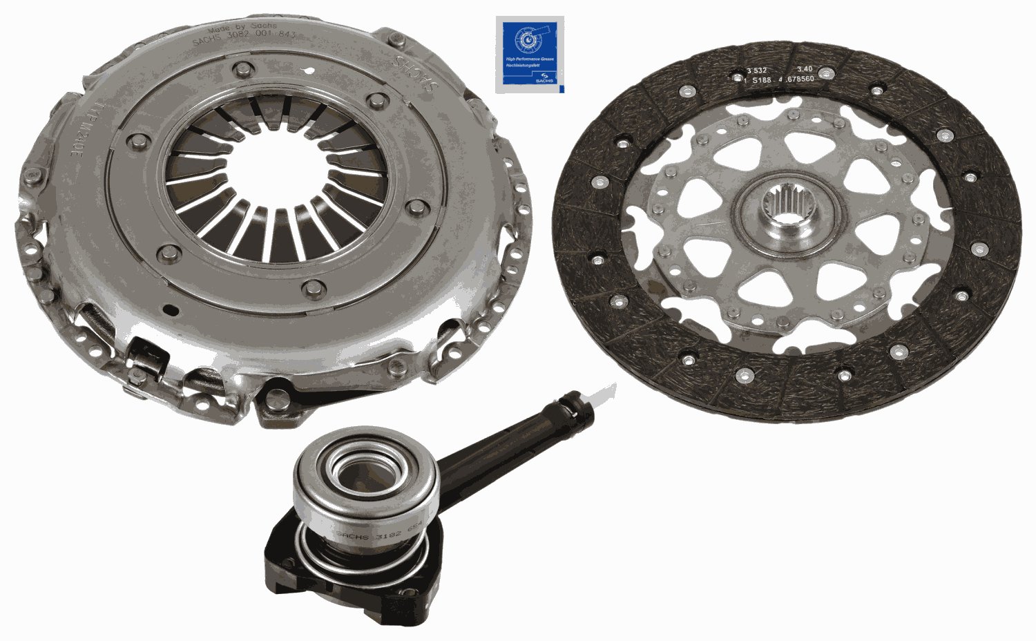 Koppelingsset Sachs 3000 990 397