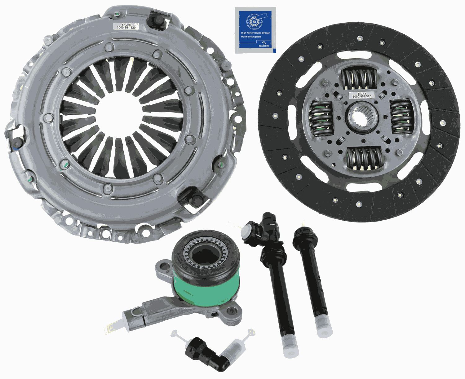 Koppelingsset Sachs 3000 990 399