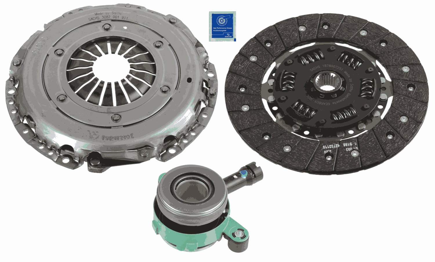 Koppelingsset Sachs 3000 990 401