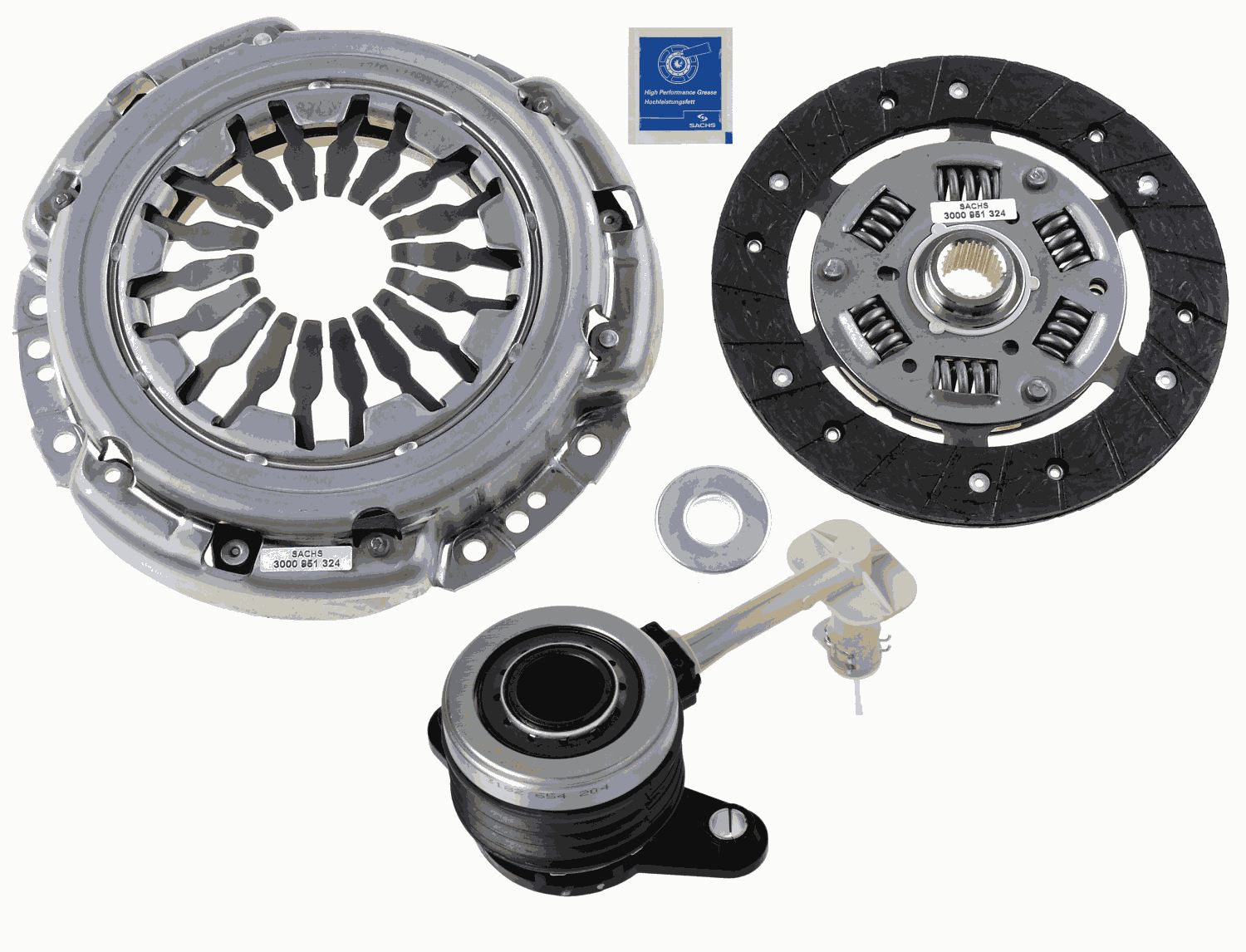 Koppelingsset Sachs 3000 990 403