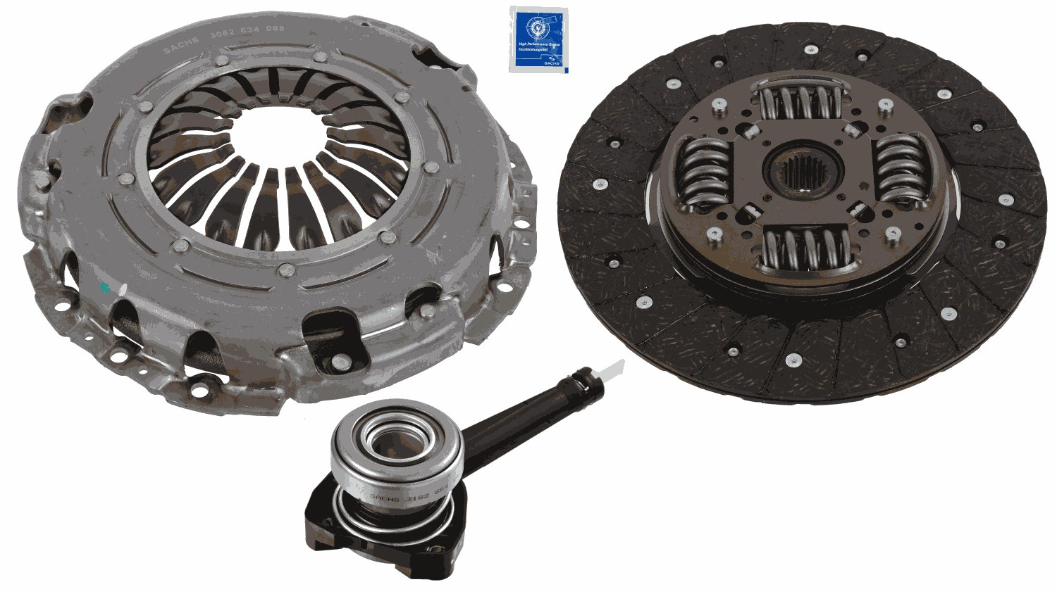 Koppelingsset Sachs 3000 990 483