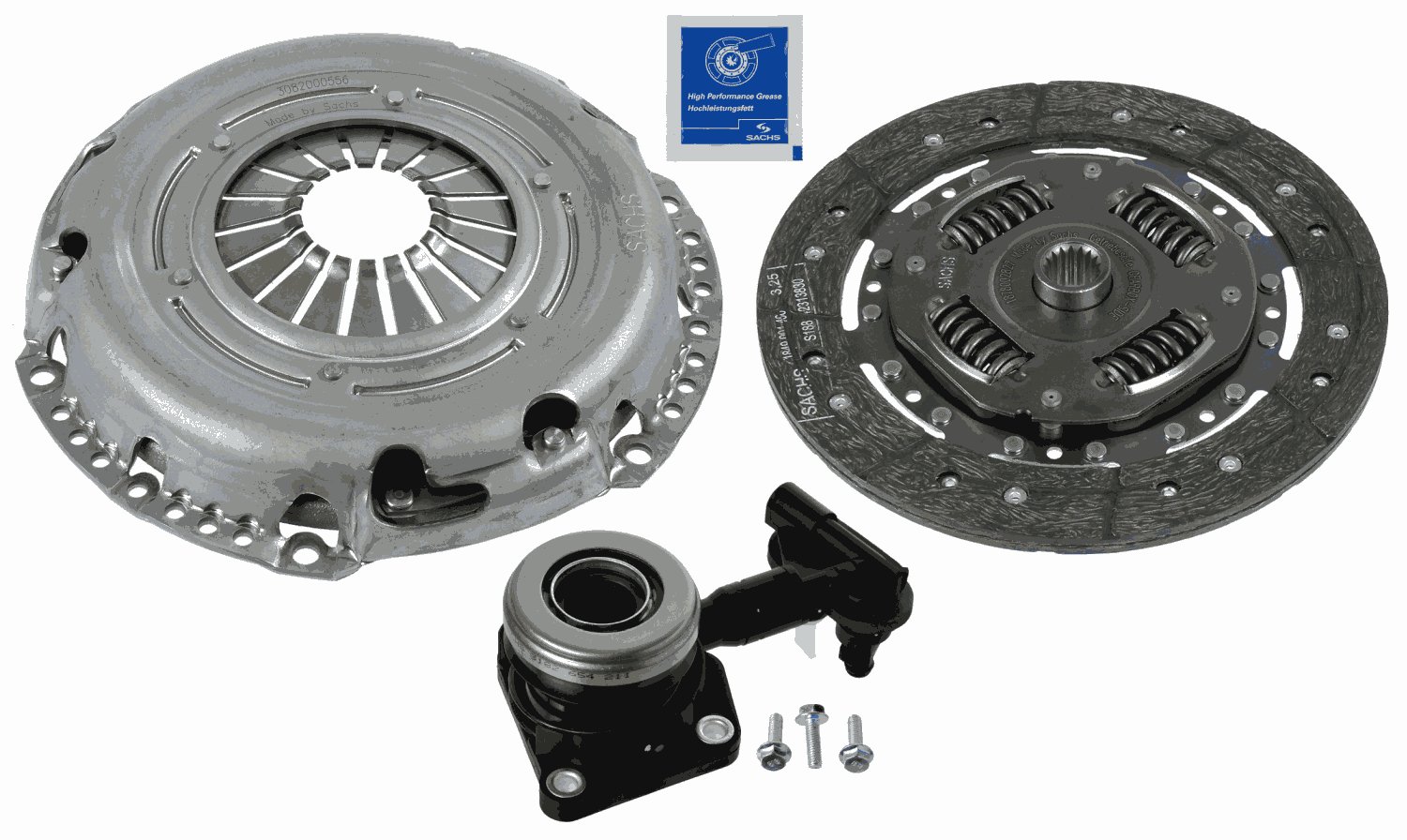 Koppelingsset Sachs 3000 990 516