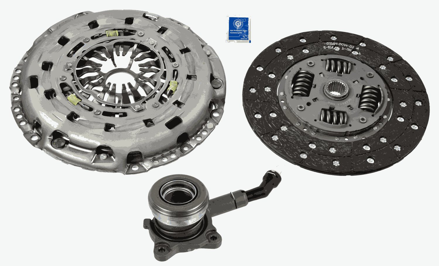Koppelingsset Sachs 3000 990 517