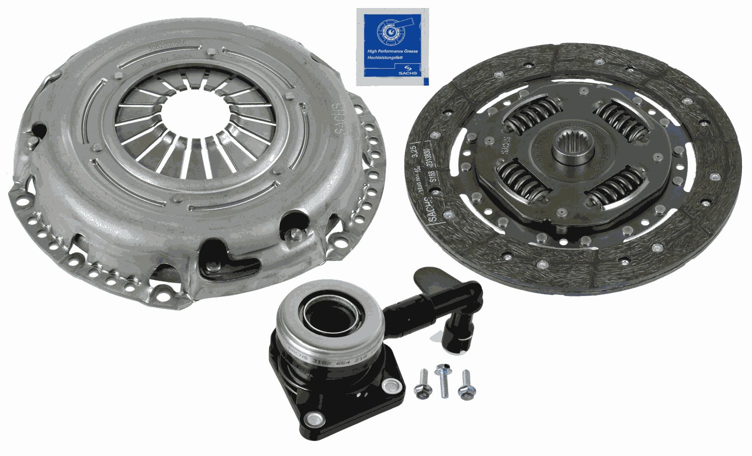 Koppelingsset Sachs 3000 990 518