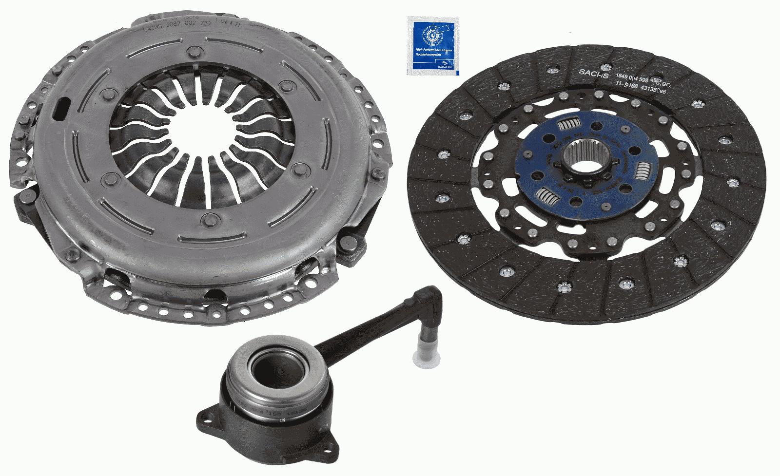 Koppelingsset Sachs 3000 990 563