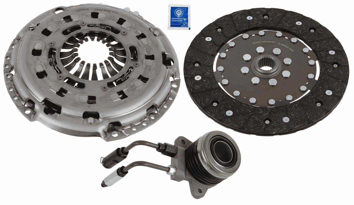 Koppelingsset Sachs 3000 990 646