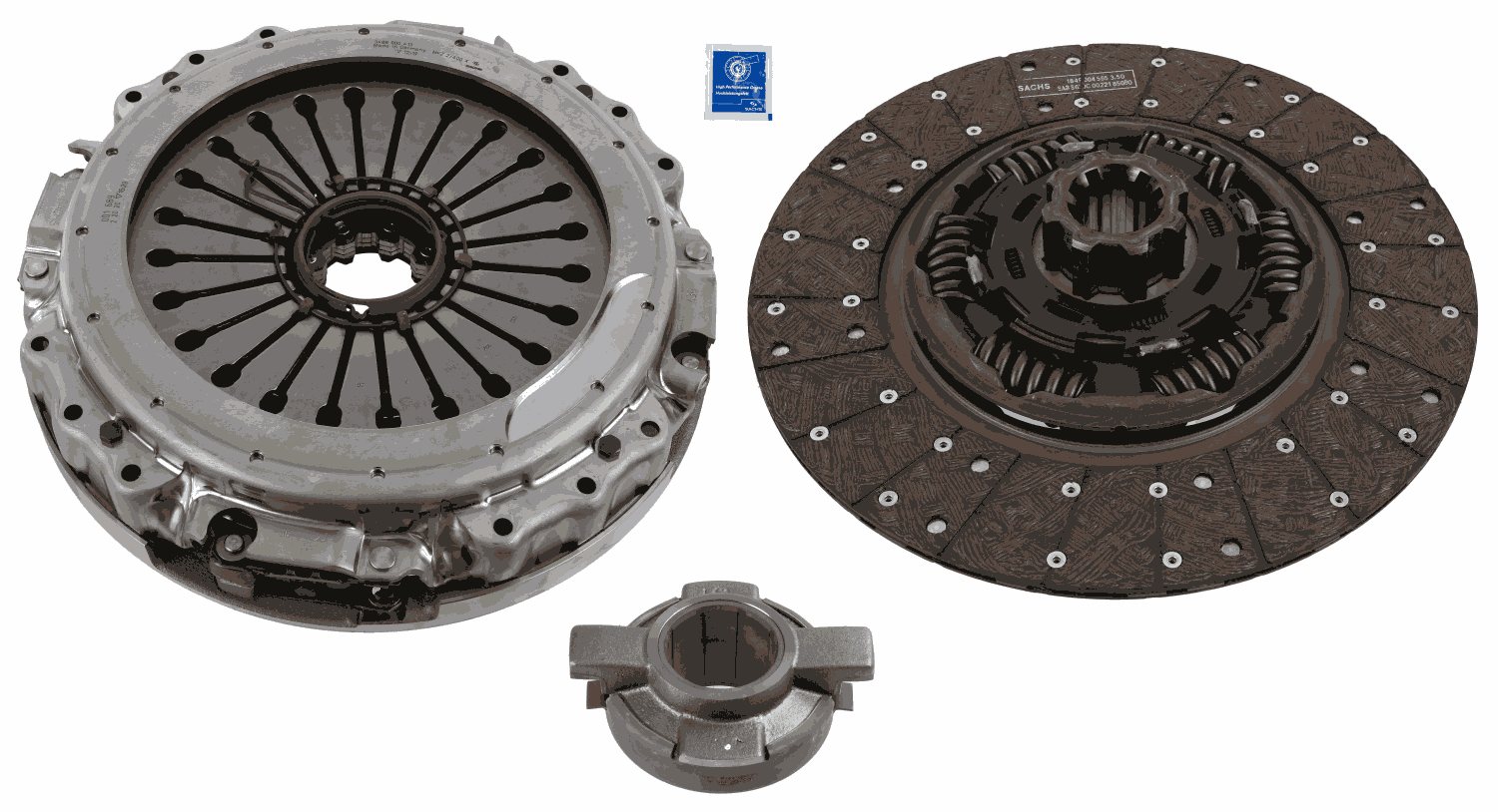 Koppelingsset Sachs 3400 700 667