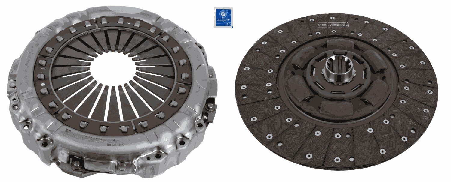 Koppelingsset Sachs 3400 700 698