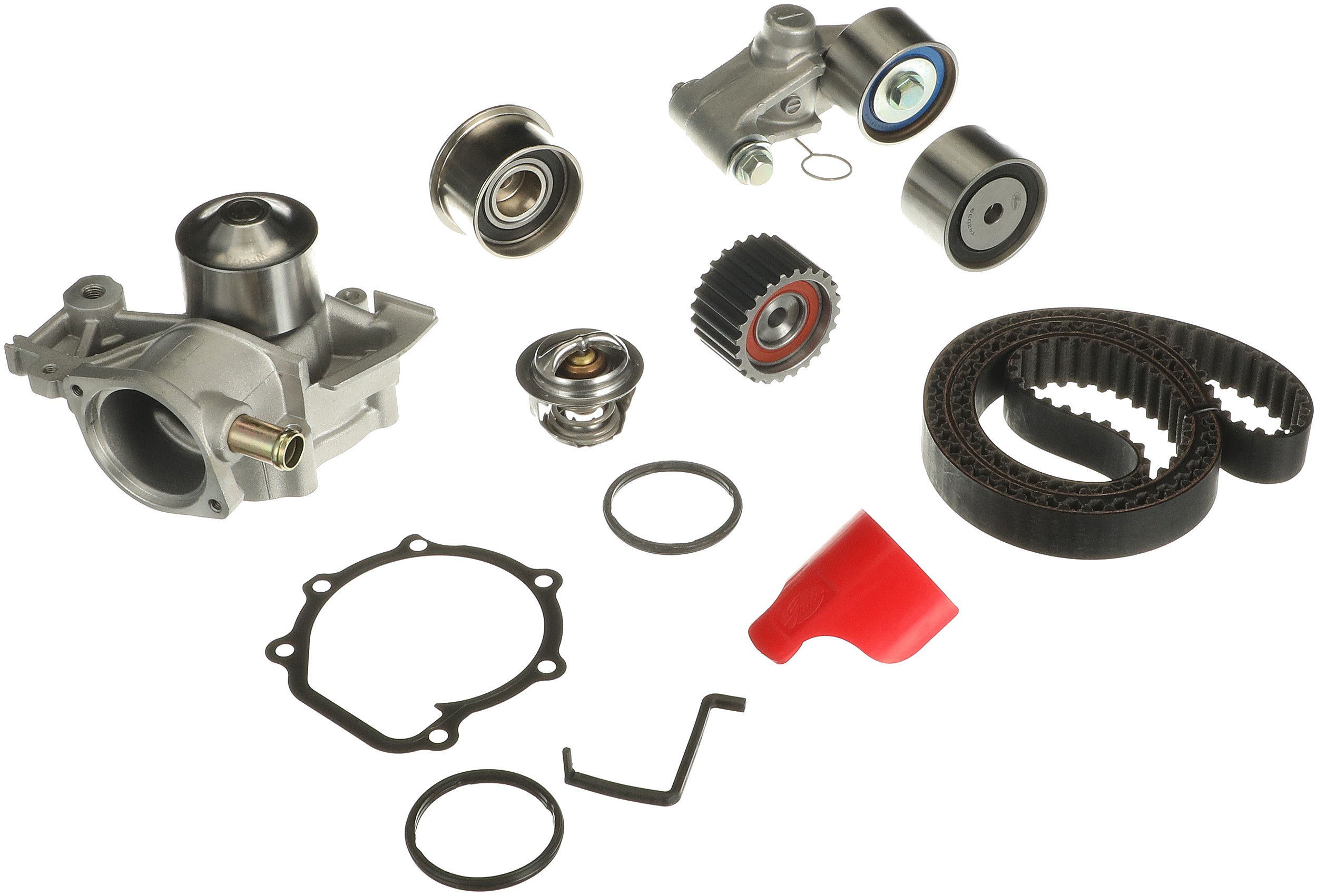 Distributieriem kit inclusief waterpomp Gates KP1TH25537XS-3