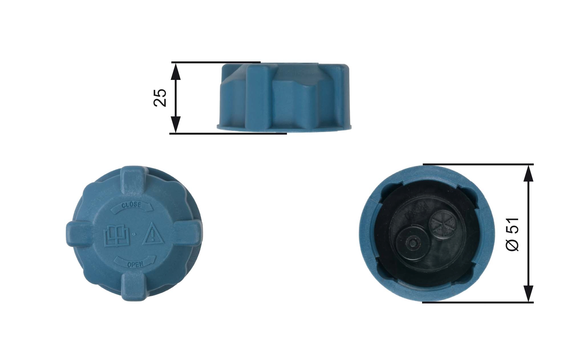 Radiateurdop Gates RC220