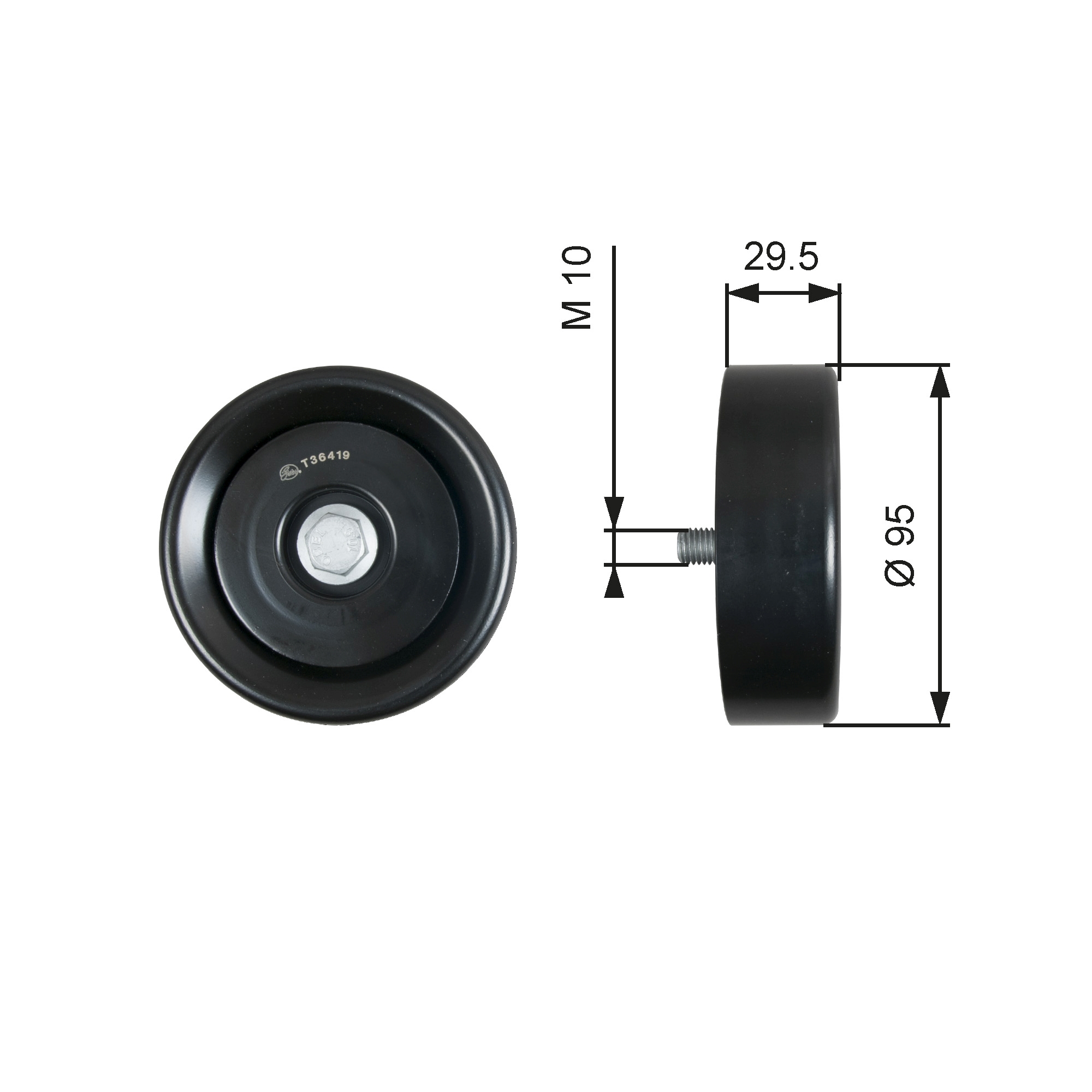 Gates Poly V-riemen kit K016PK1253XS
