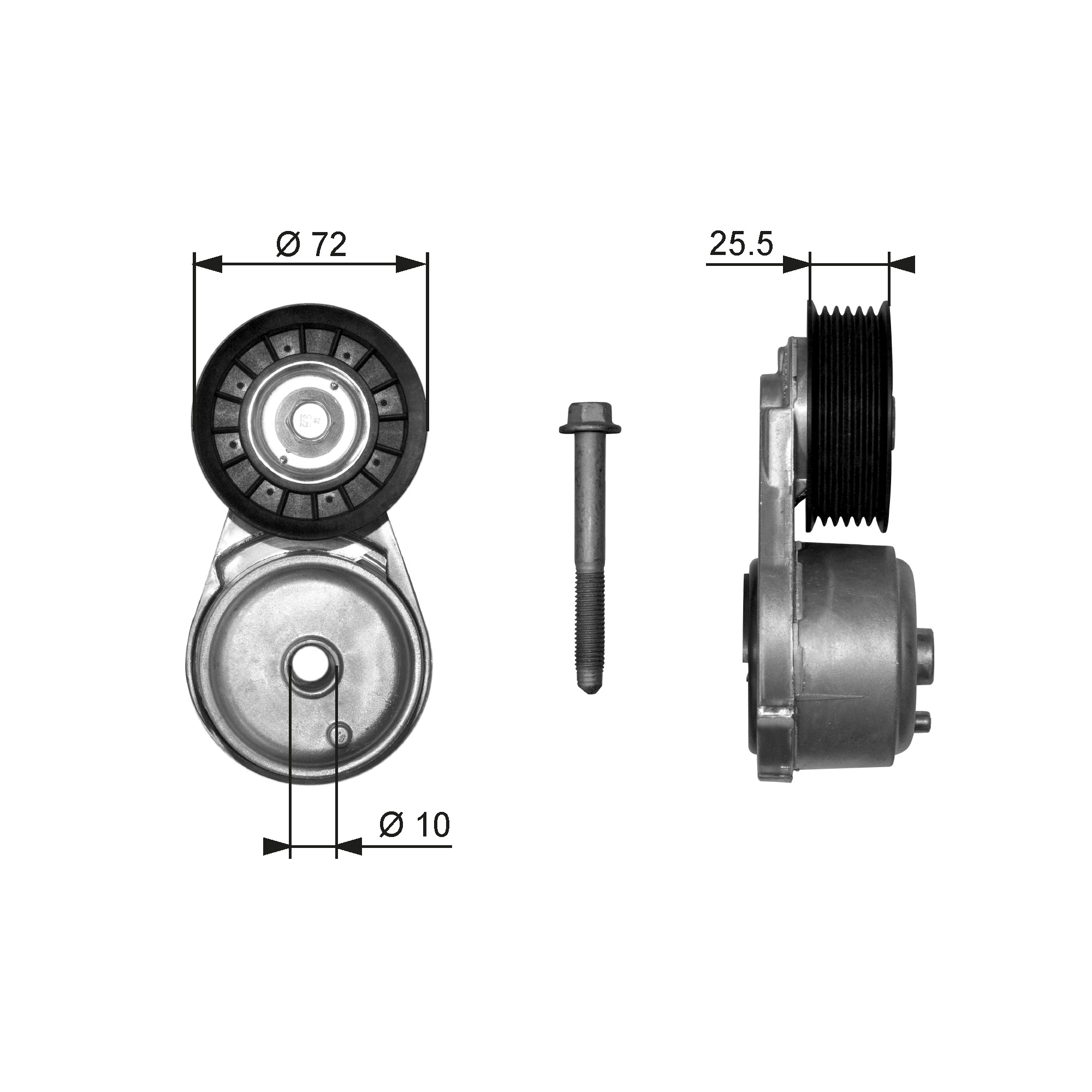 Spanner poly V-riem Gates T38103