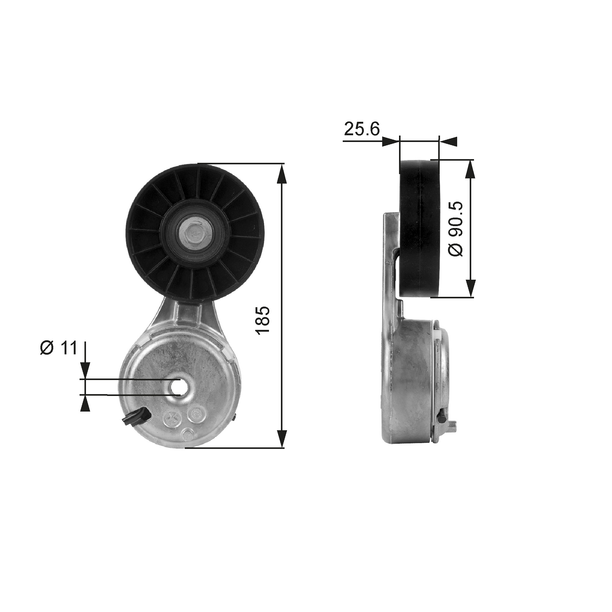 Spanner poly V-riem Gates T38105