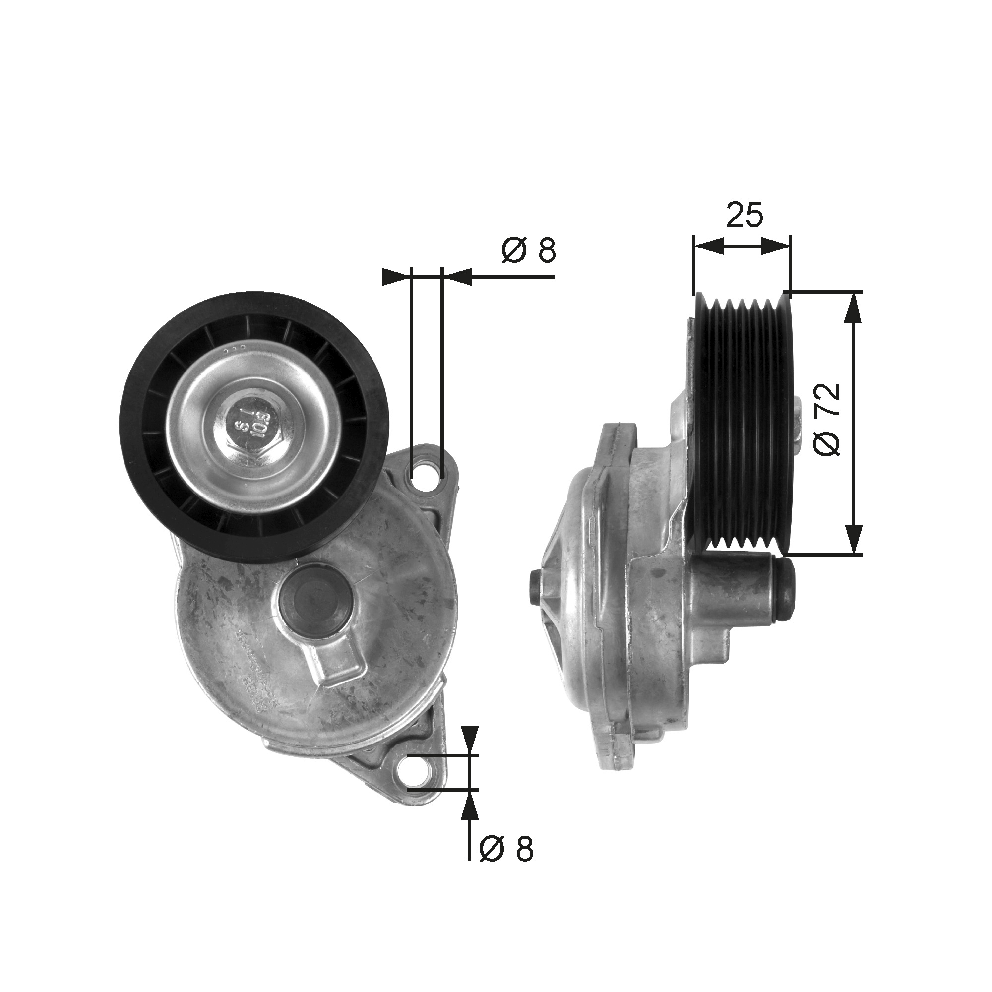 Spanner poly V-riem Gates T38188