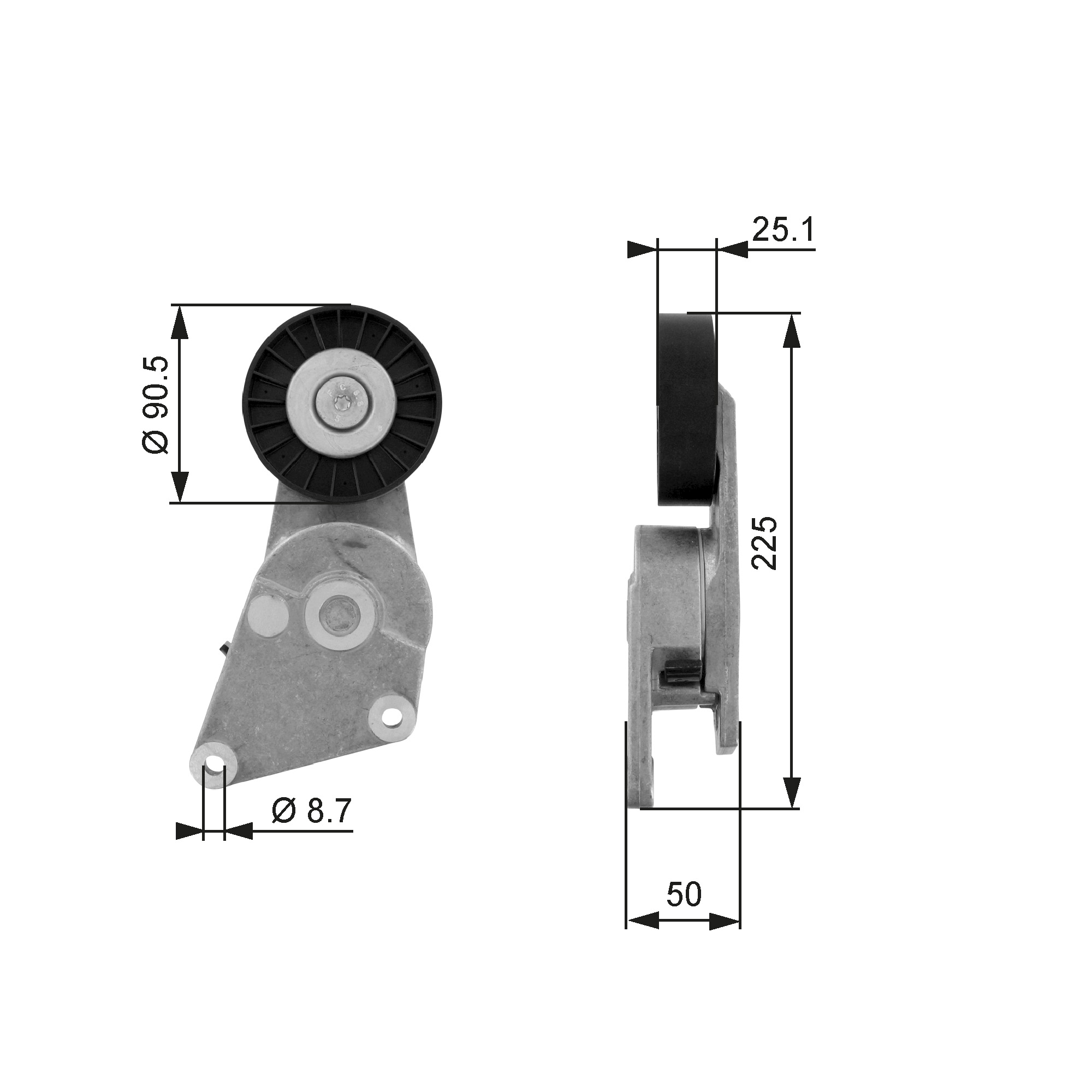 Spanner poly V-riem Gates T38234