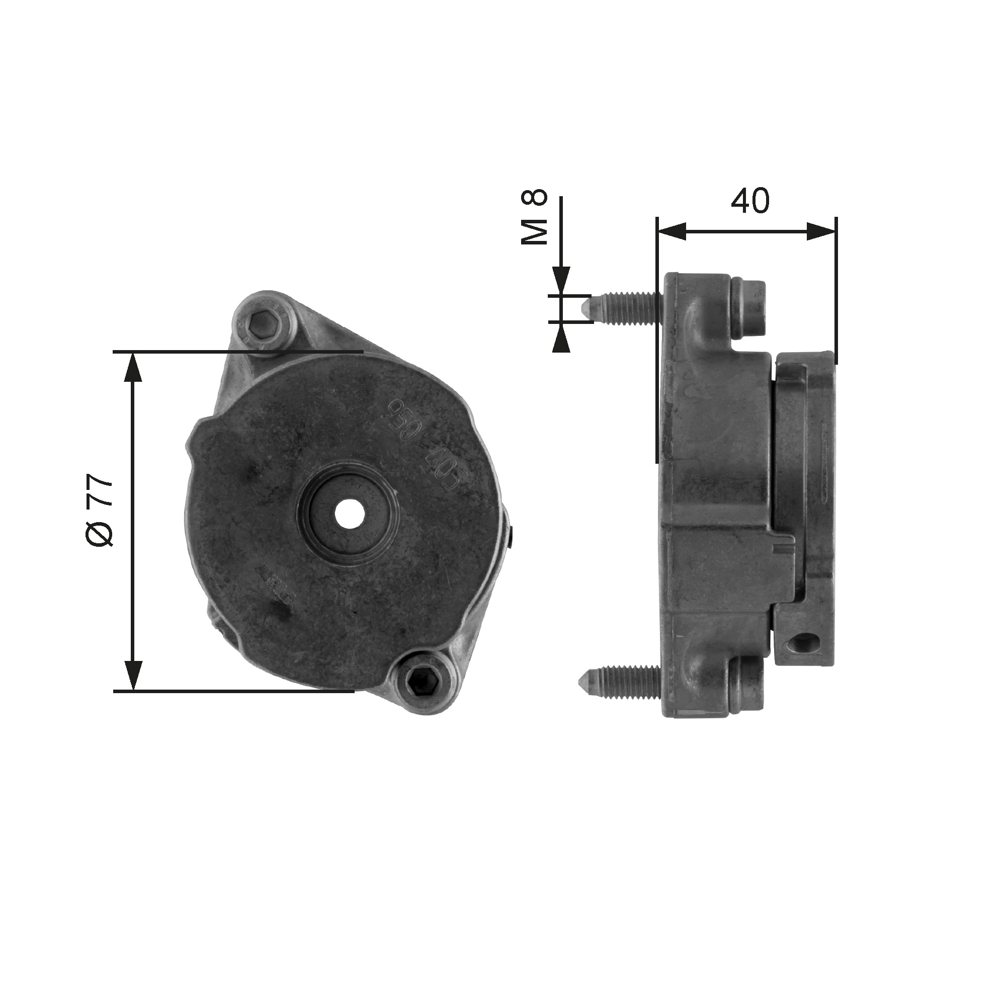 Spanner poly V-riem Gates T38345