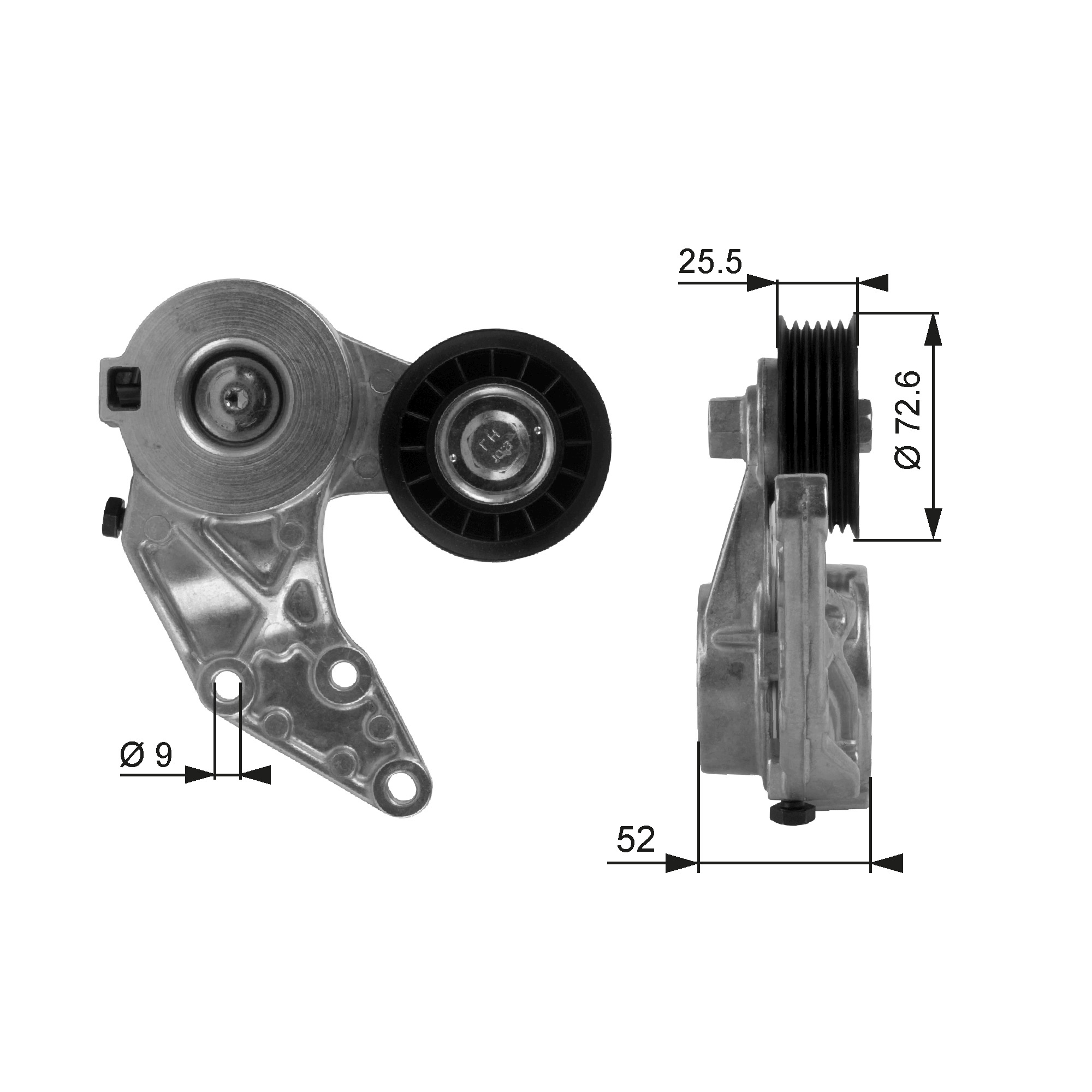 Spanner poly V-riem Gates T38377