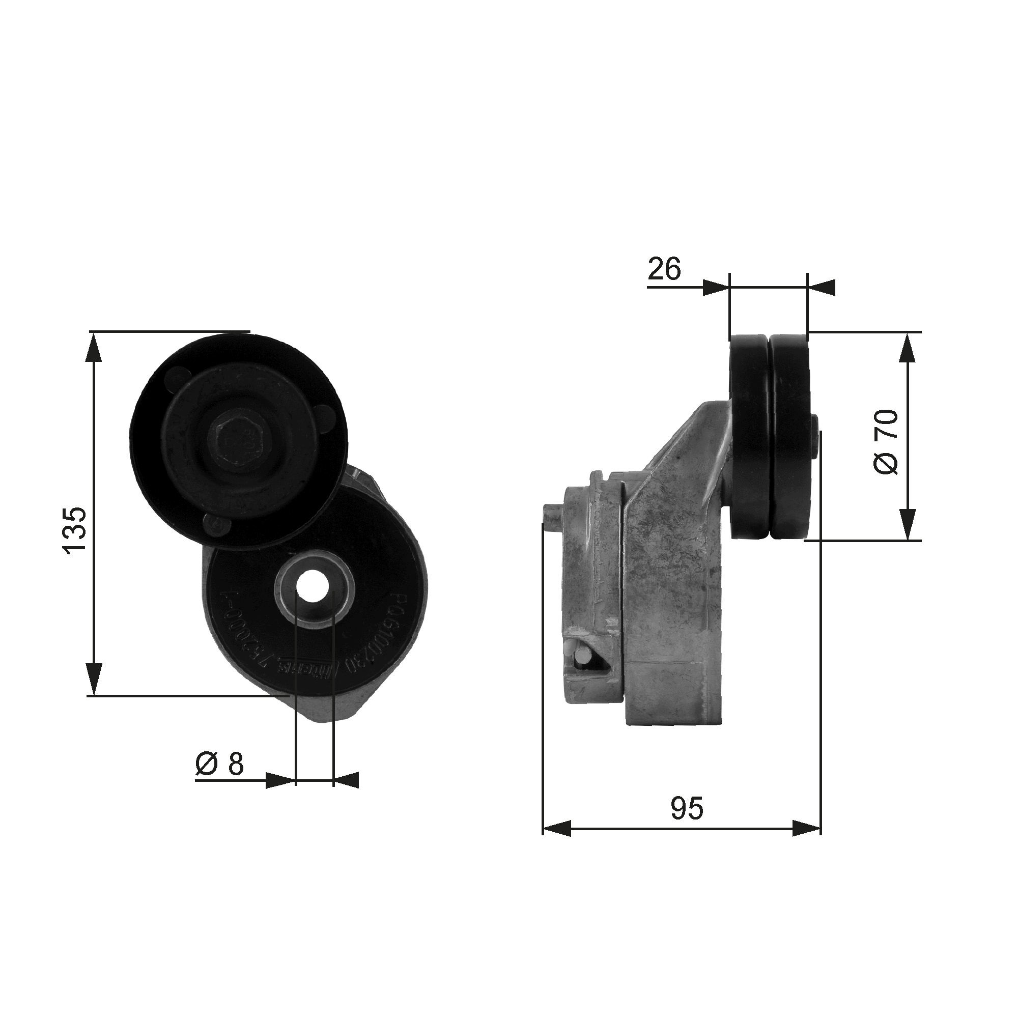 Spanner poly V-riem Gates T38430