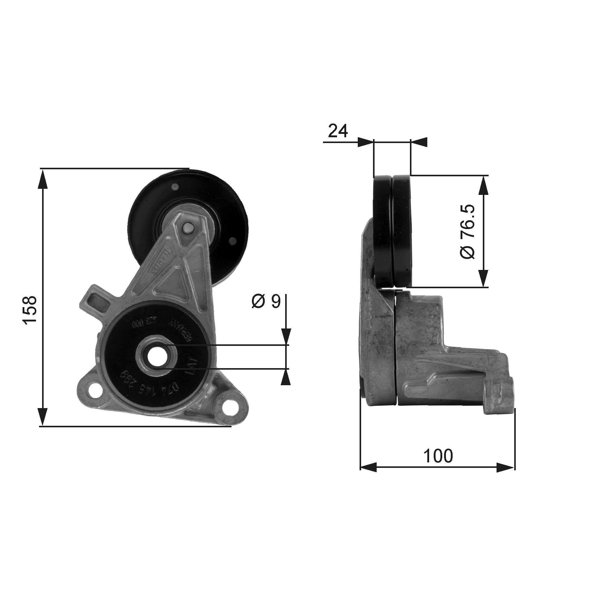 Spanner poly V-riem Gates T38437