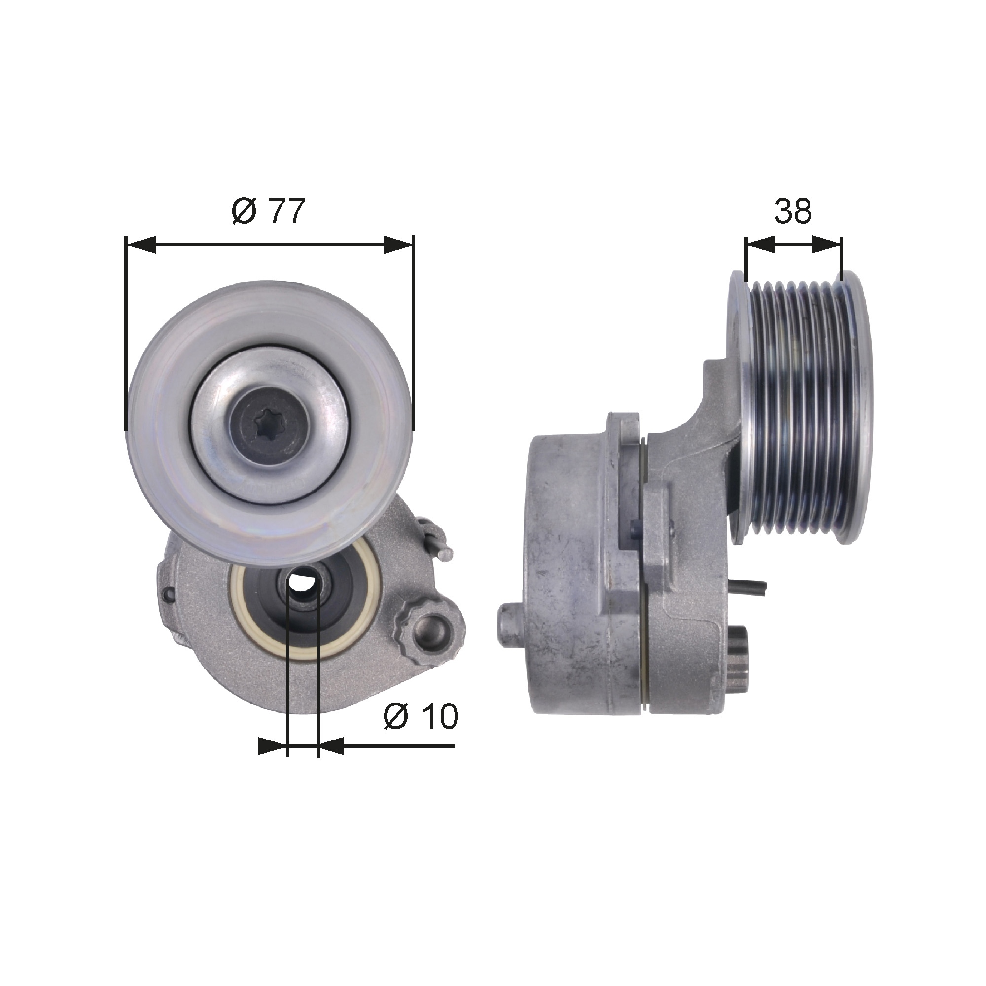 Spanner poly V-riem Gates T38663