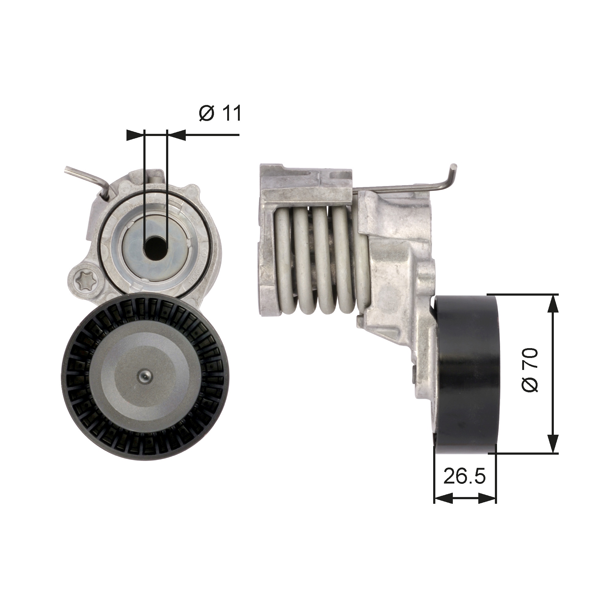 Spanner poly V-riem Gates T39115