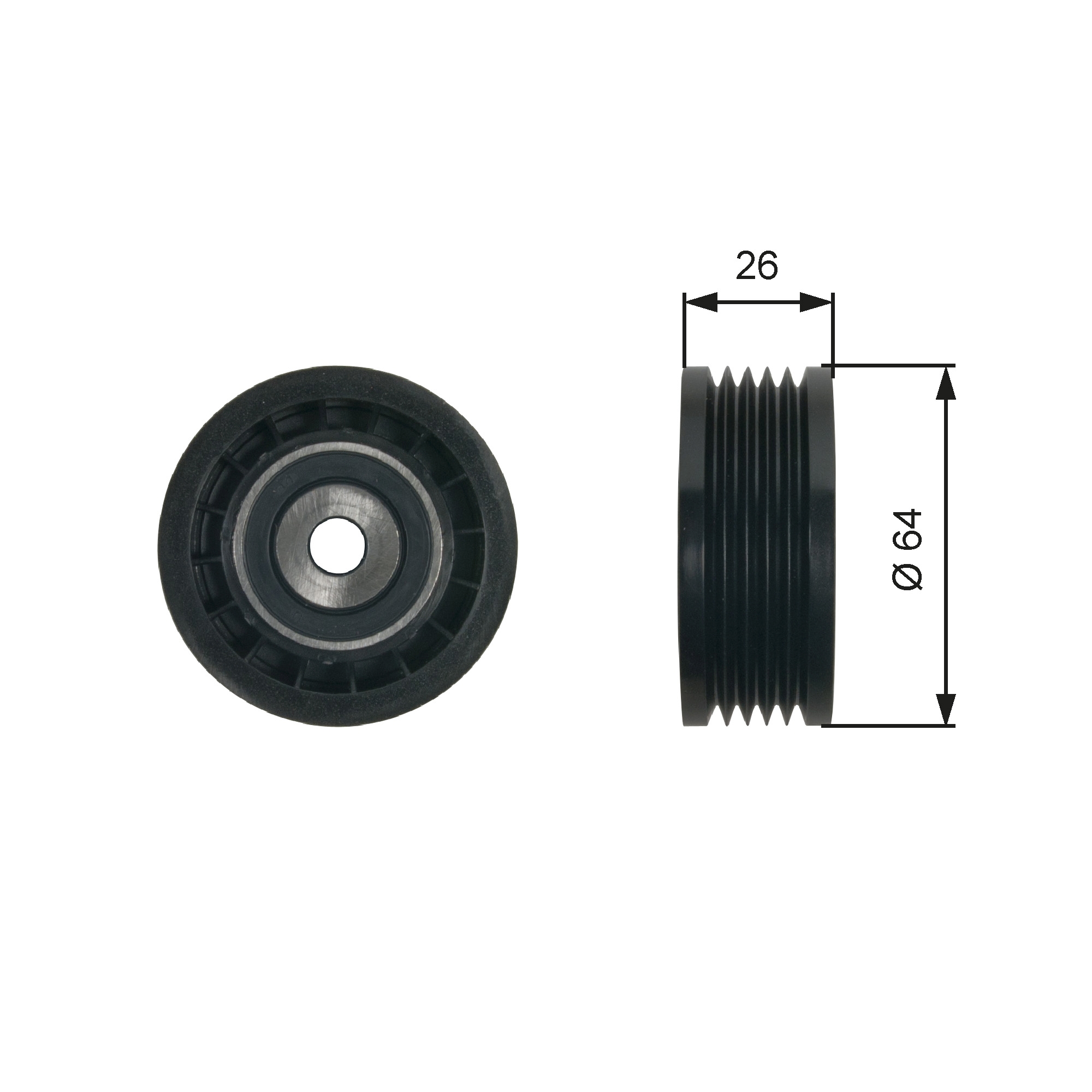 Spanrol (poly) V-riem Gates T39234