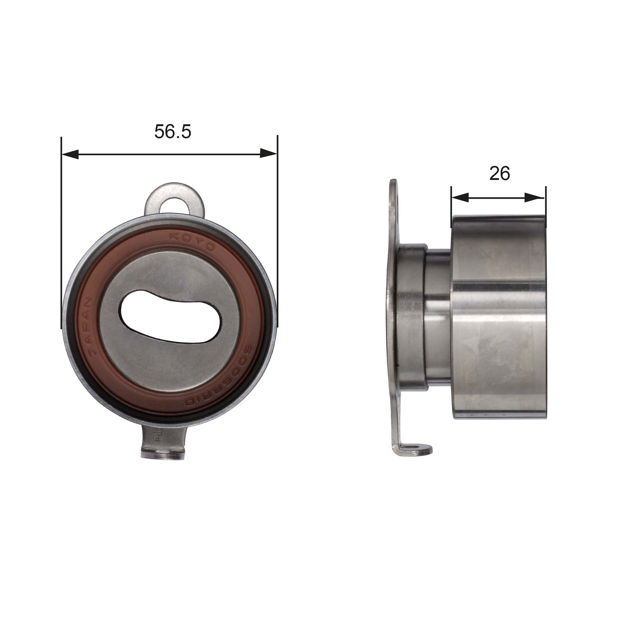 Spanrol distributieriem Gates T41011