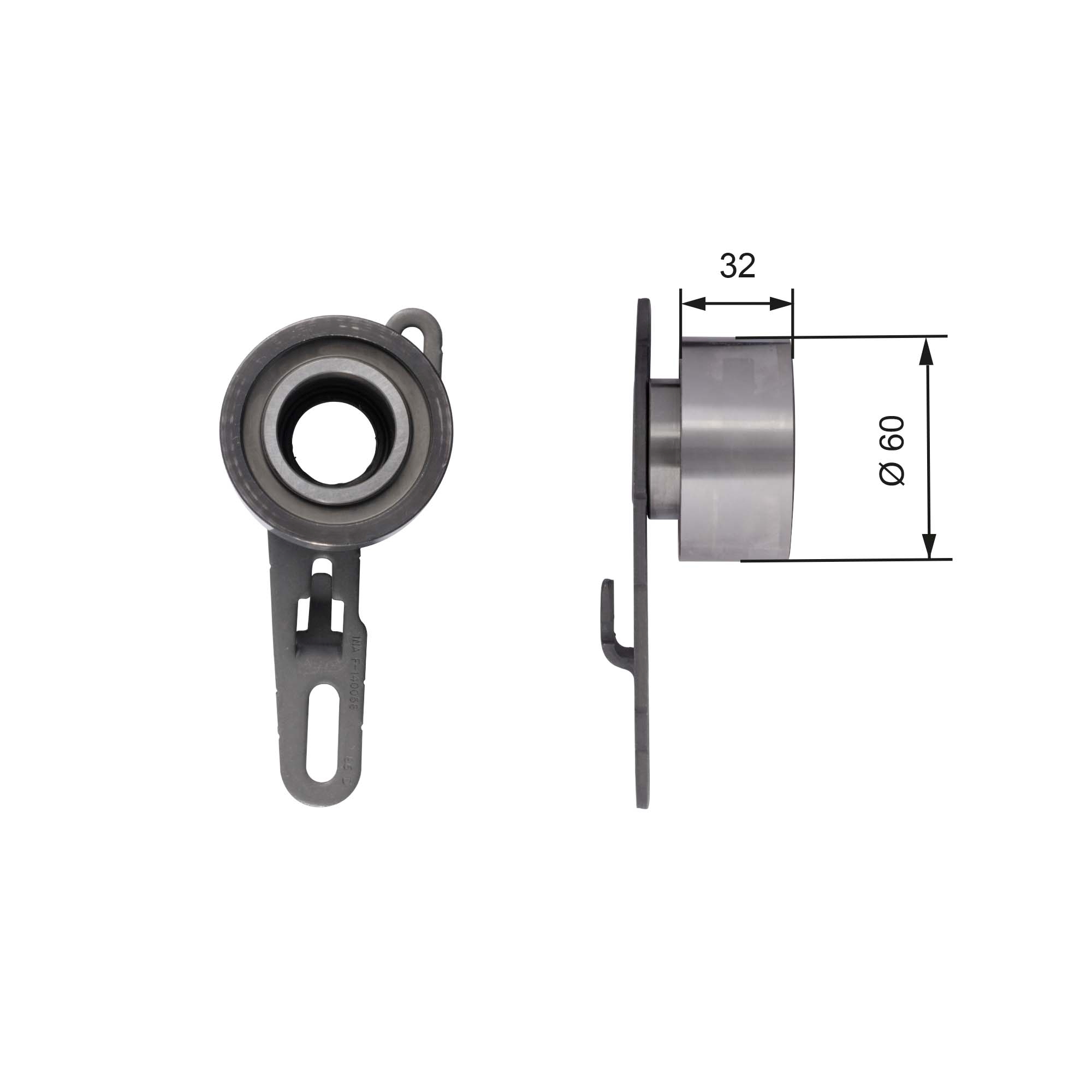 Spanrol distributieriem Gates T41150